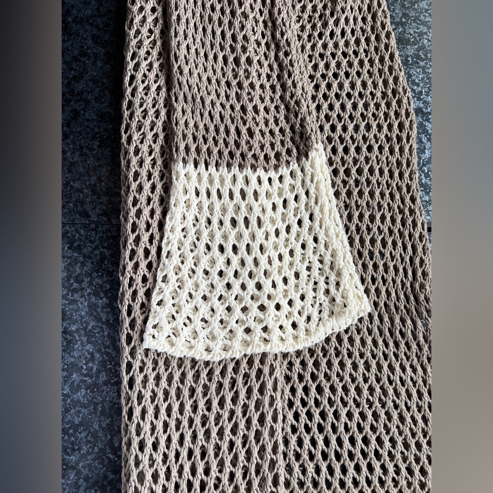 Zara Crochet maxi cover up beach dress - Picture 5 of 10